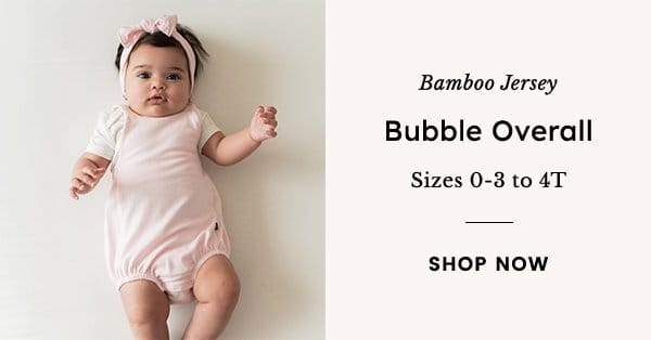 Shop Bamboo Jersey Bubble Overall