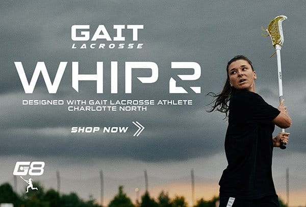 Gait Women's Whip 2 Strung Mesh Complete Lacrosse Stick