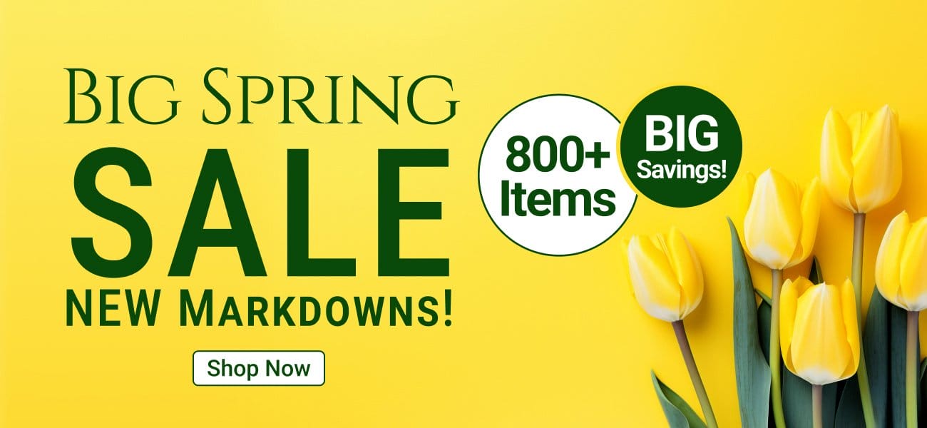 BIG Spring Sale