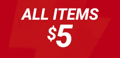 \\$5 Flash Sale