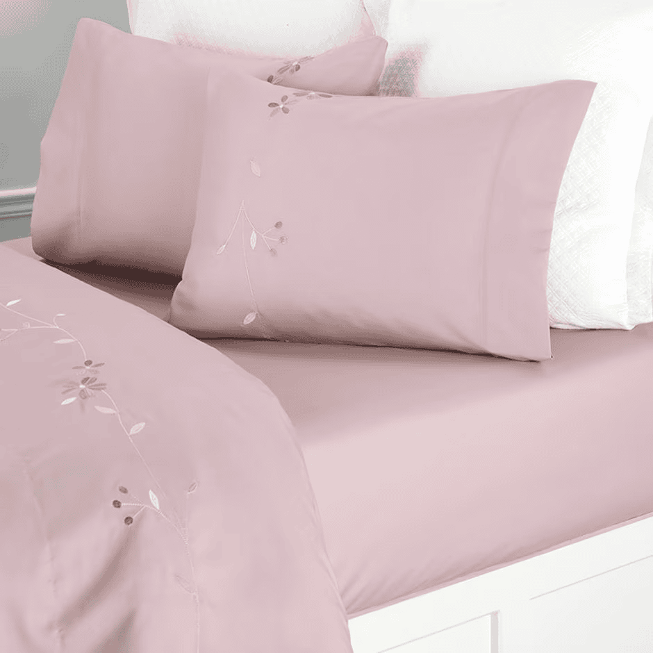 Constance Embroidered Microfiber Sheet Sets
