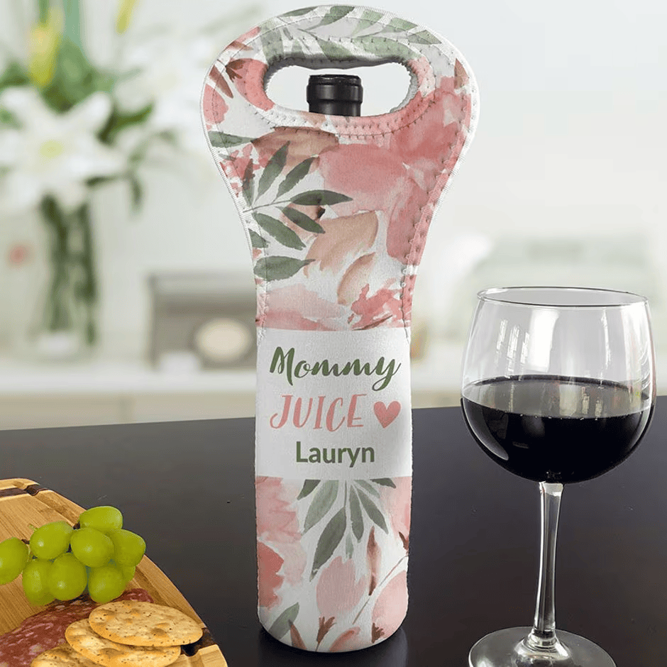 Personalized Insulated Wine Gift Bags