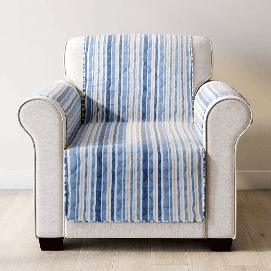 Coastal Stripe Furniture Covers
