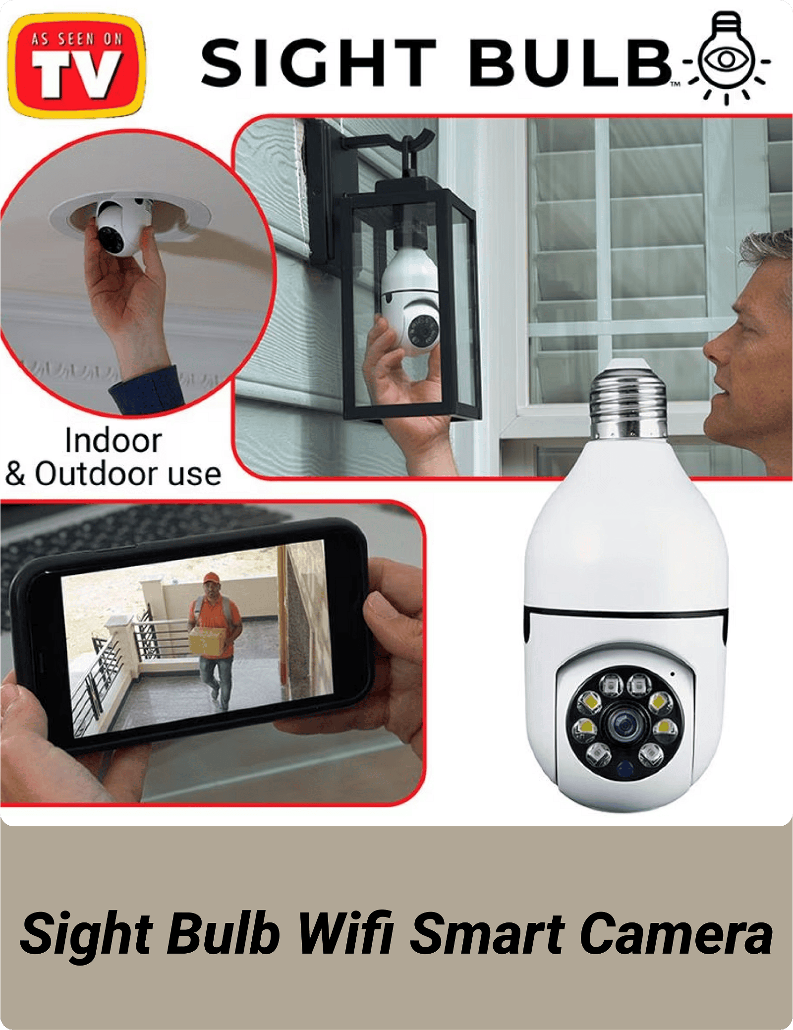 Sight Bulb Wifi Smart Camera
