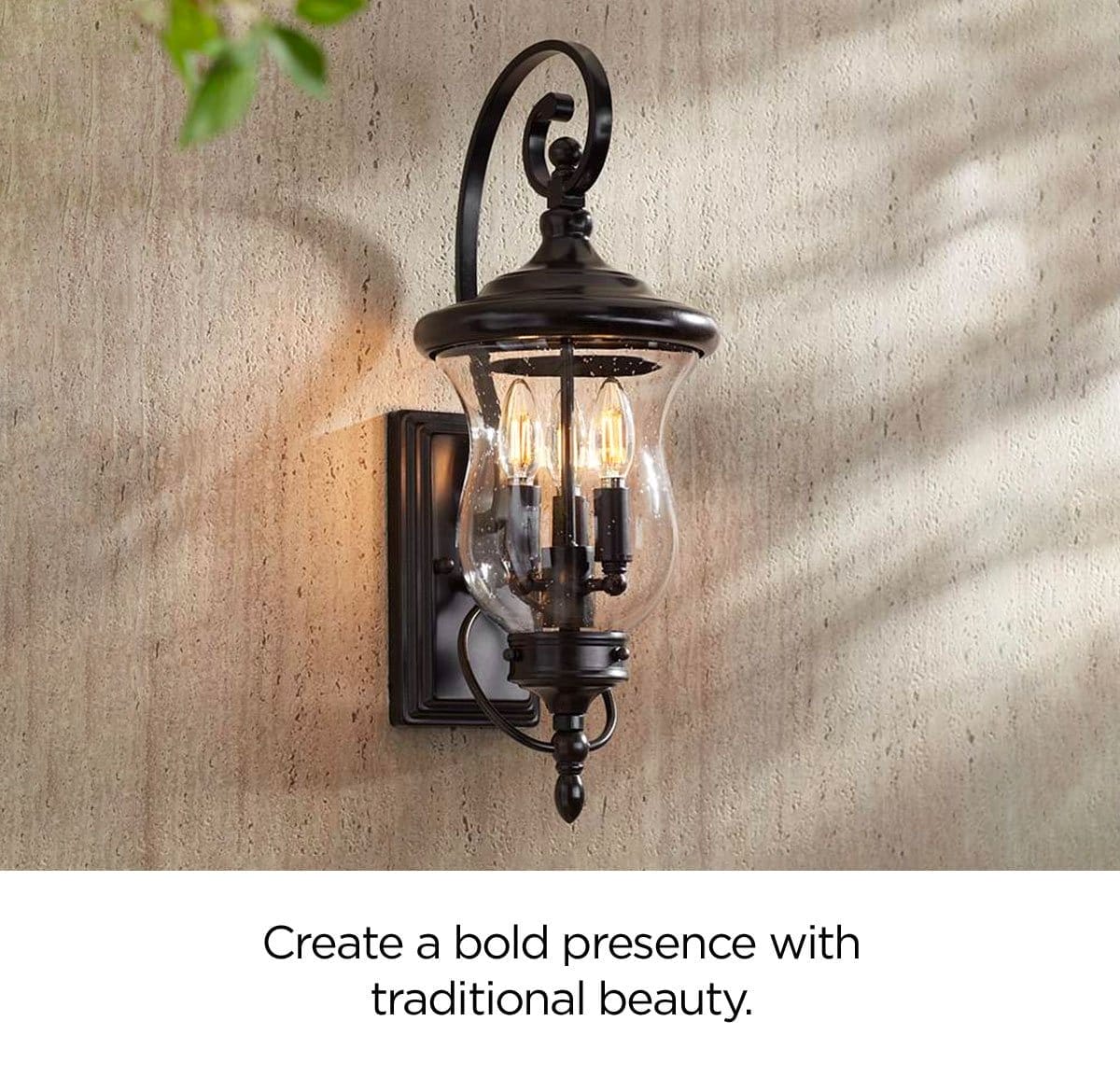 Create a bold presence with traditional beauty.