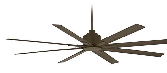 65" Minka Aire Xtreme H2O Bronze Wet Rated Large Fan with Remote