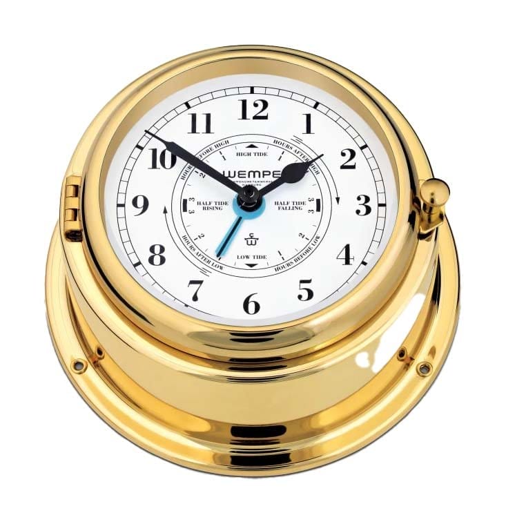 Image of Wempe BREMEN II - Brass Tide Clock