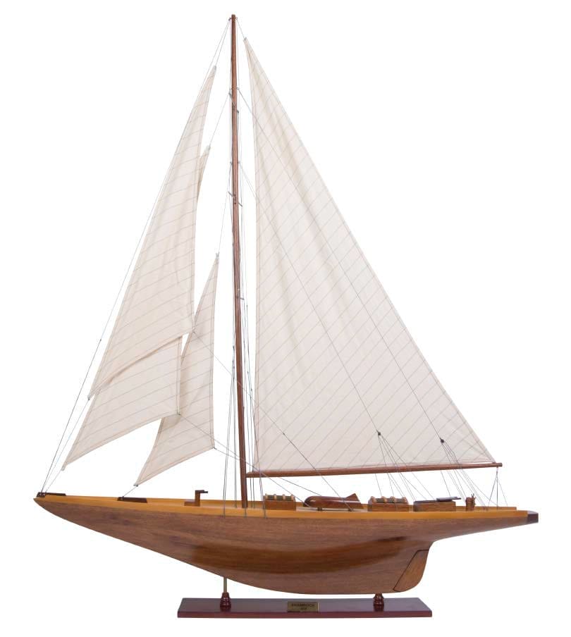 Image of Authentic Model - Shamrock Yacht Wood