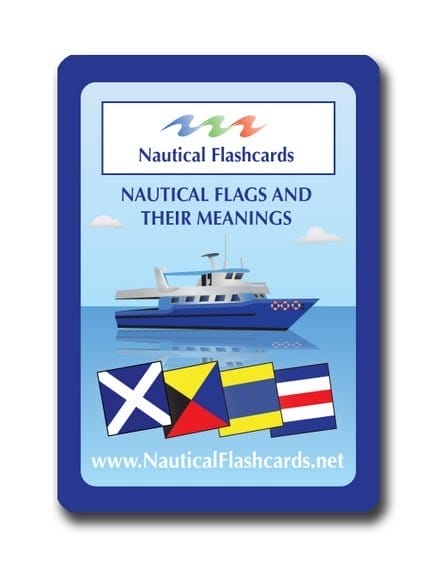 Image of Nautical Flashcards Nautical Flags & Pennants Set