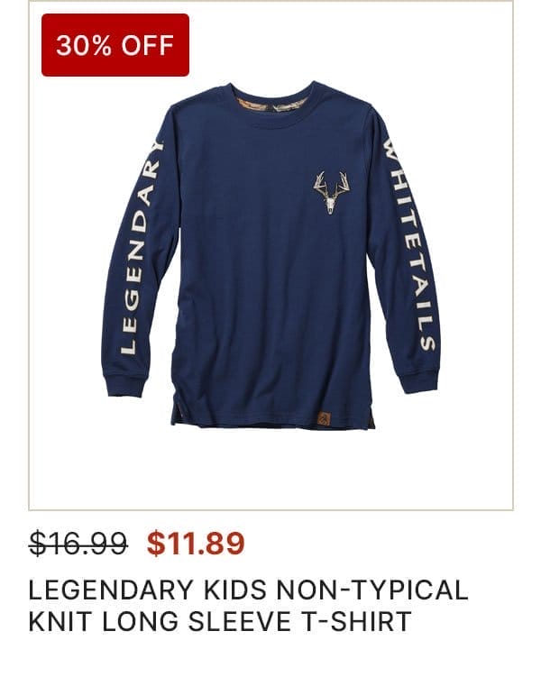 Legendary Kids Non-Typical Knit Long Sleeve T-Shirt