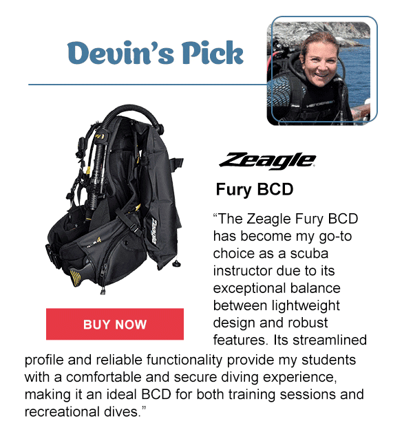 Devin's Pick - Zeagle Fury BCD | Buy Now