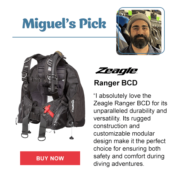 Miguel's Pick - Zeagle Ranger BCD | Buy Now