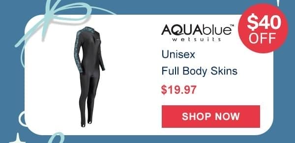 Aquablue Unisex Full Body Skins - SHOP NOW