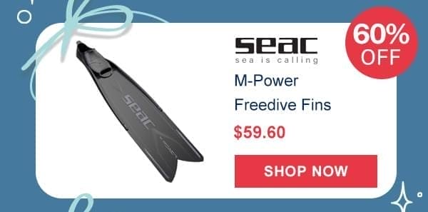 SEAC M-Power Freedive Fins - SHOP NOW