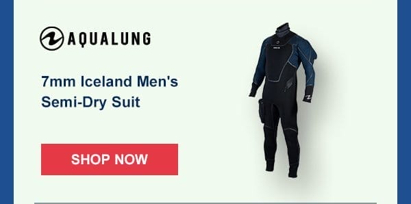 Aqualung 7mm Iceland Men's Semi-Dry Suit | Shop Now