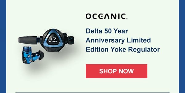 Oceanic Delta 50 Year Anniversary Limited Edition Yoke Regulator | Shop Now