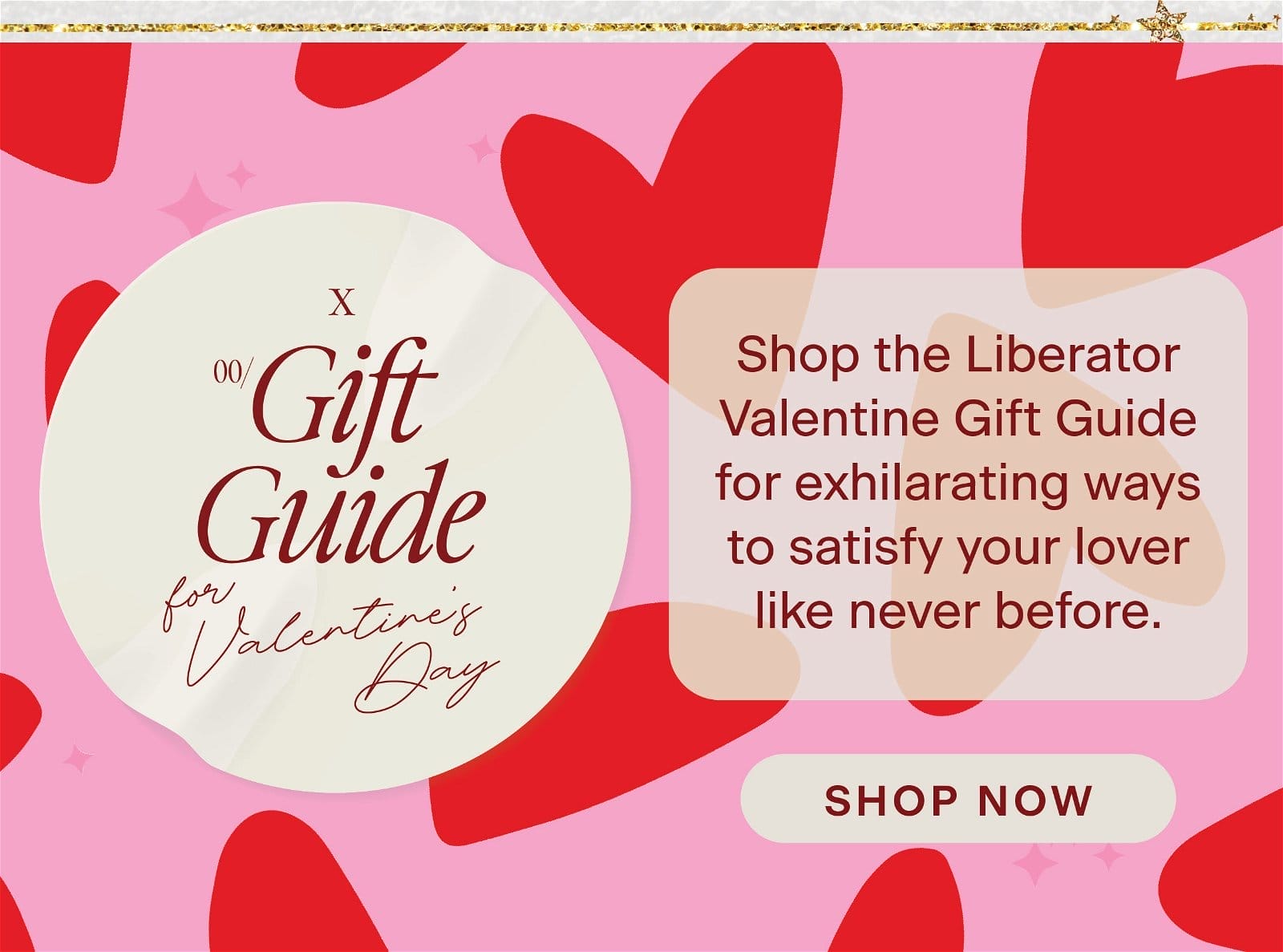 Shop the Liberator Valentine Gift Guide for inspired ways to deepen your carnal connection, enhance intimacy, and satisfy your love more than ever before