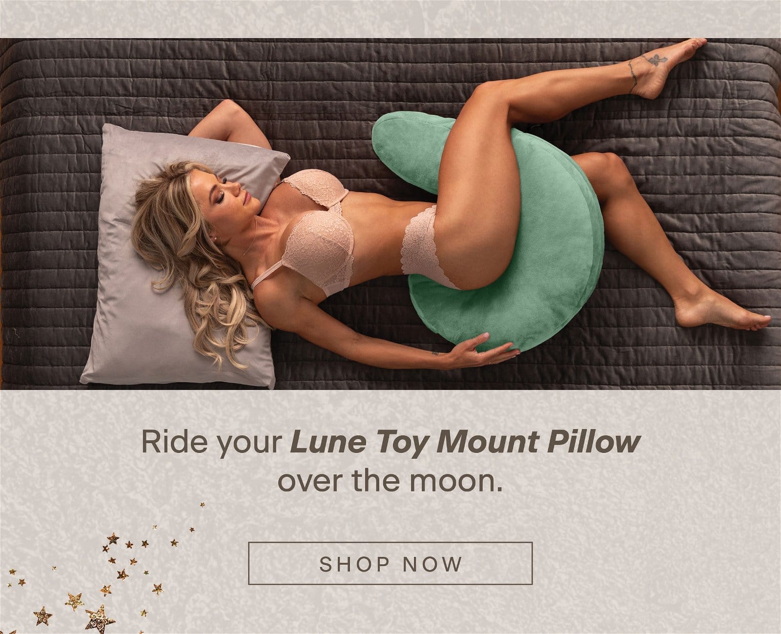 Lune – Ride your Lune Toy Mount Pillow over the moon and snuggle it all night long.