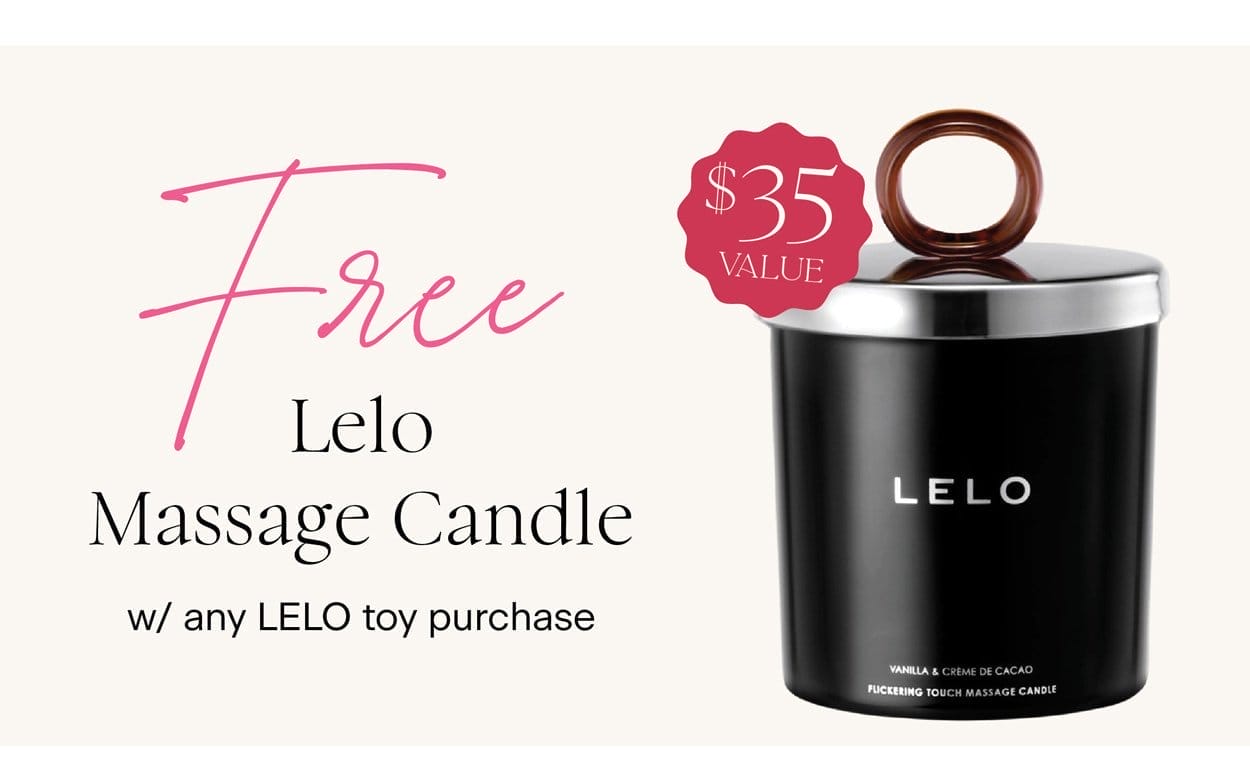 LELO Flickering Touch Massage Candle (\\$35 Value)