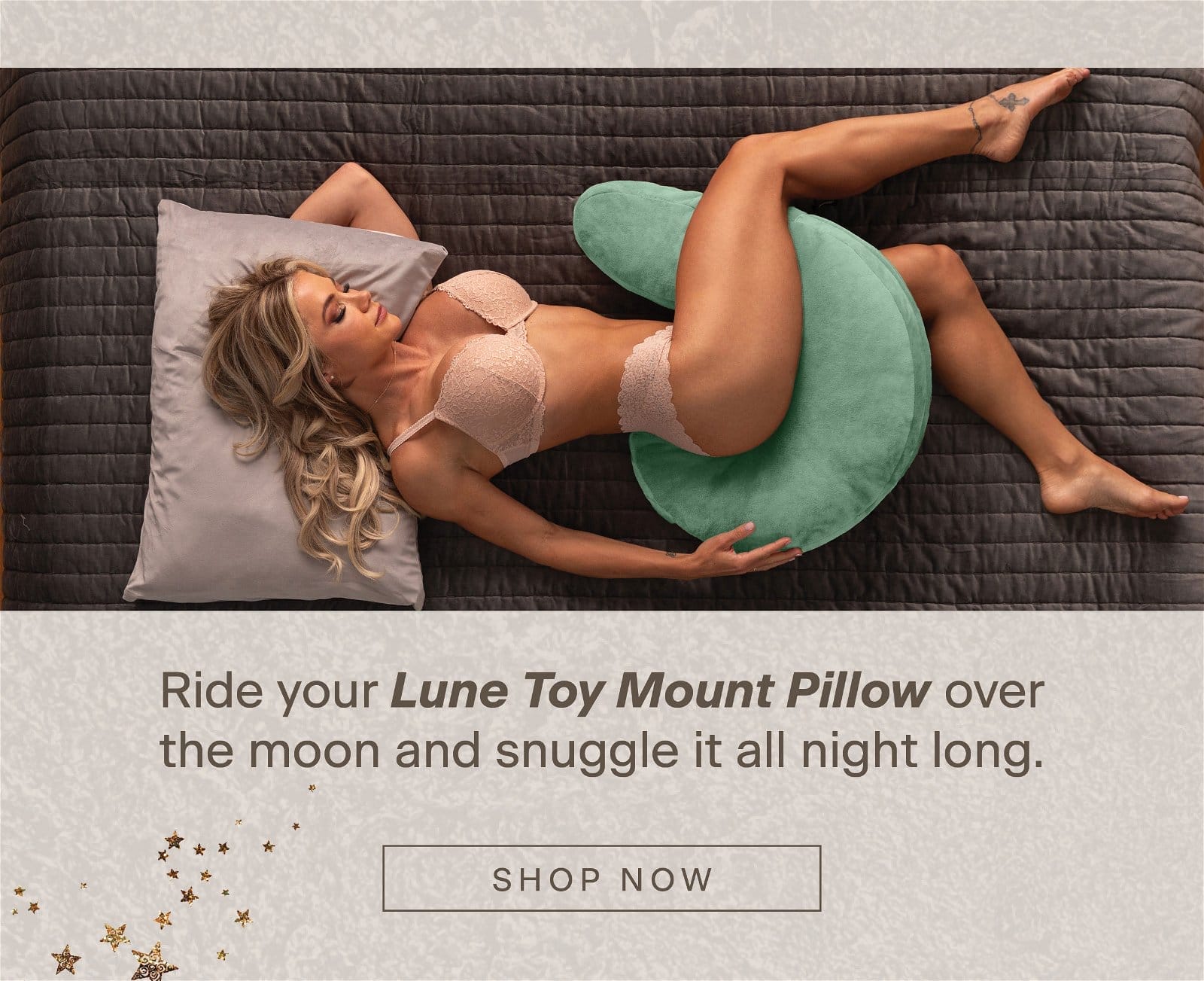Lune – Ride your Lune Toy Mount Pillow over the moon and snuggle it all night long.