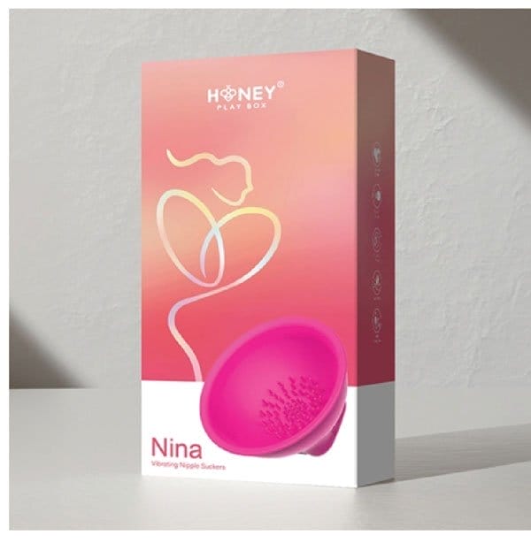 Nina Vibrating Nipple Suckers by Honey Play Box