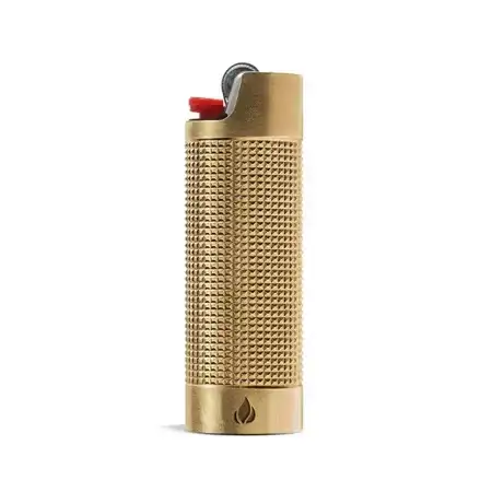 Brass Gold Sleeve Case for BIC Lighter