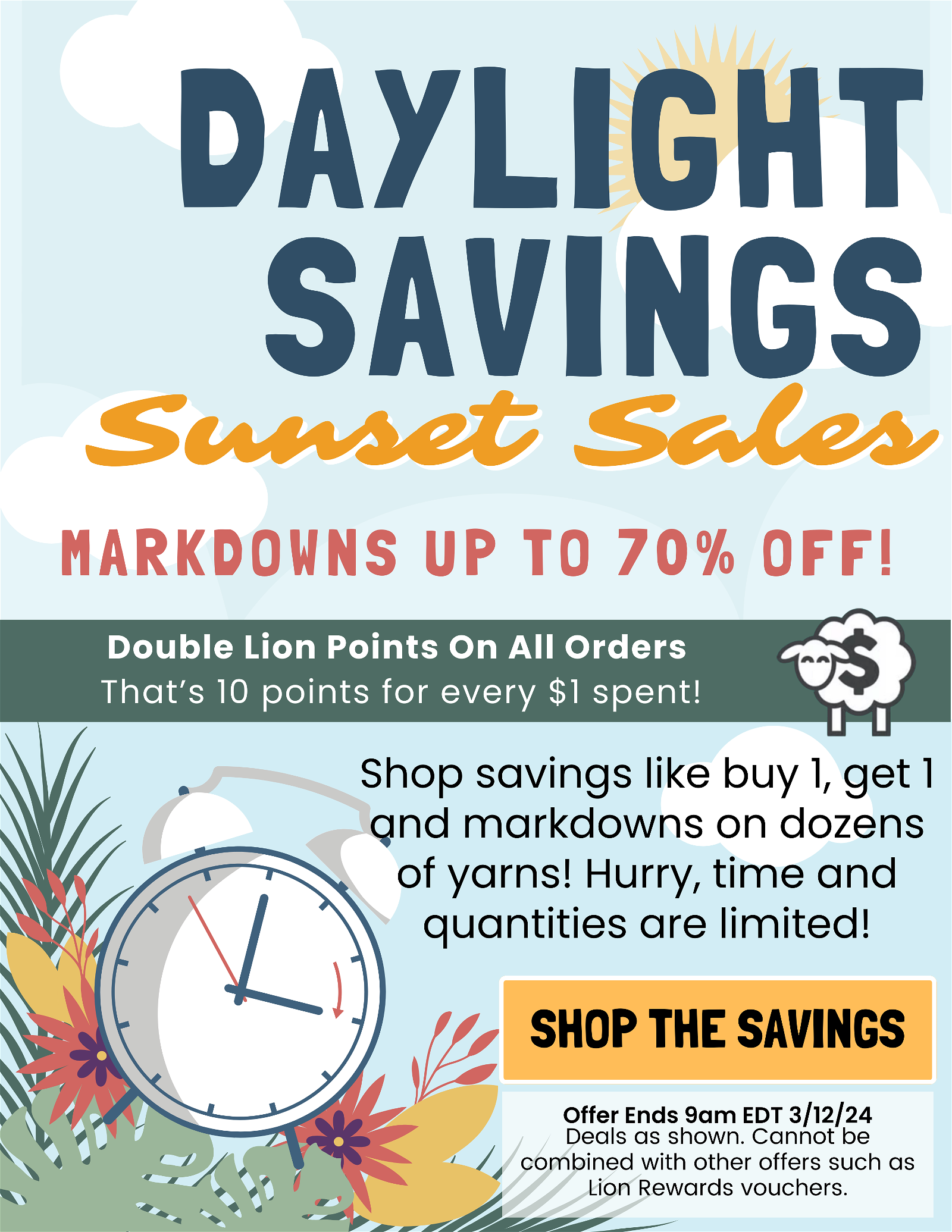 Markdowns up to 70% off