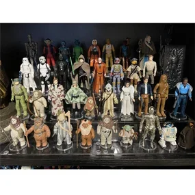 Vintage Star Wars Action Figure Lot! All Original,<br>No Repro, Near Mint