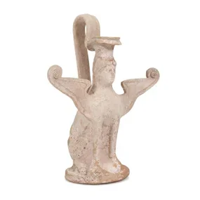 Ancient Greek Canosan Ware Sphinx Ewer
