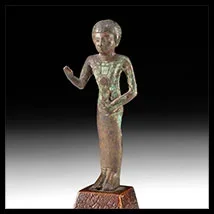 Egyptian Bronze Divine Adoratrice, ex-Christie's
