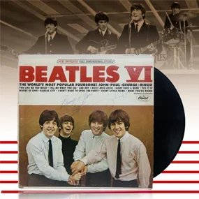 Beatles Signed 'Beatles VI' Album