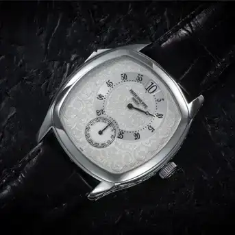 Patek Philippe, Ref. 5275P-001 175th Anniversary, A Fine Limited Edition Platinum Hour Strike Chiming Wristwatch