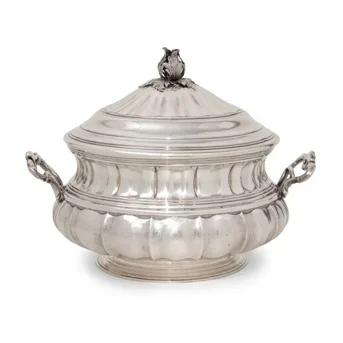 A Buccellati Silver Tureen and Cover