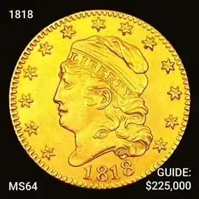 1818 \\$5 Gold Half Eagle