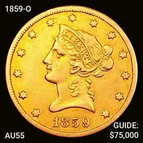 1859-O \\$10 Gold Eagle