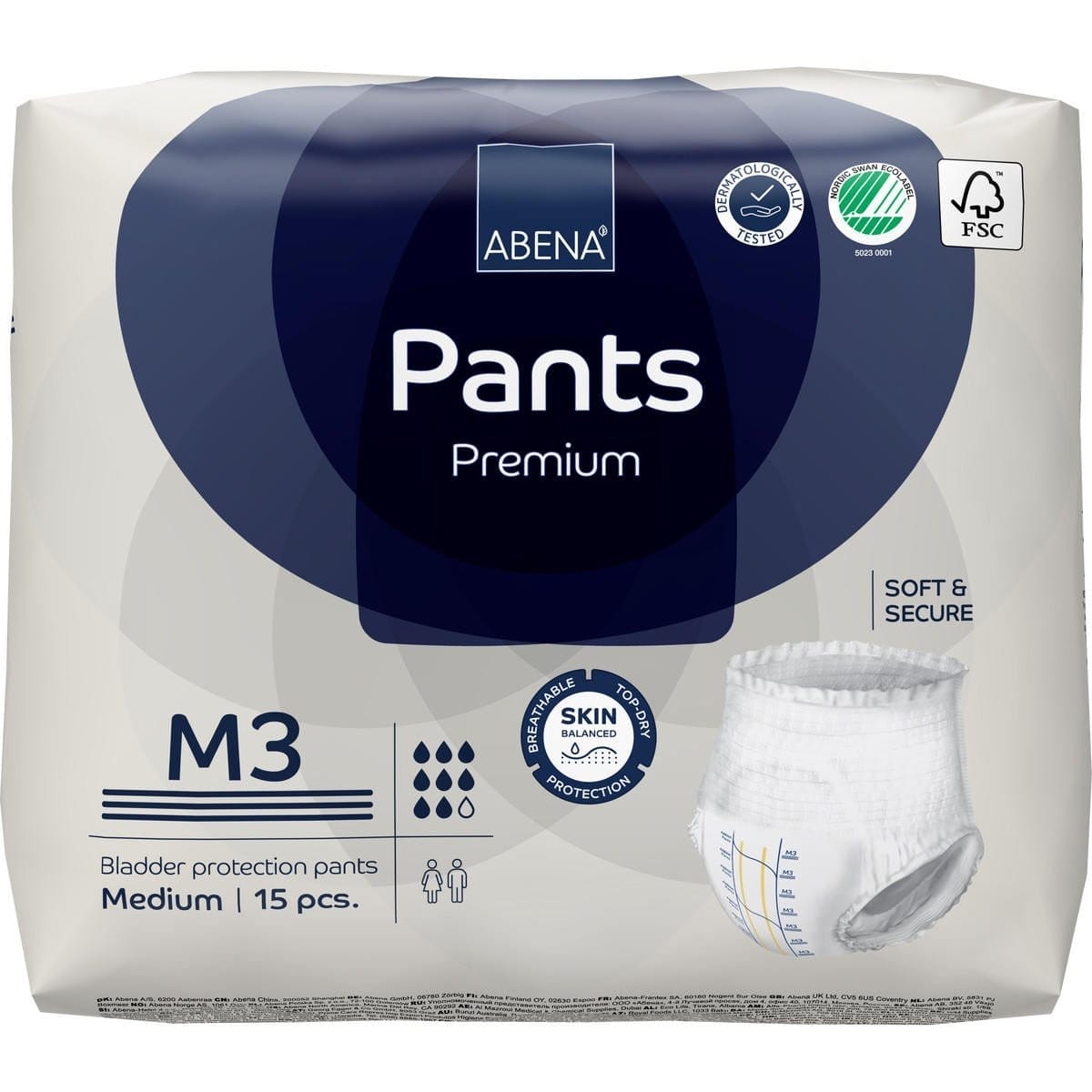 Image of Abena Pants Premium Pull-On Underwear Level 3 (formerly Abri Flex)