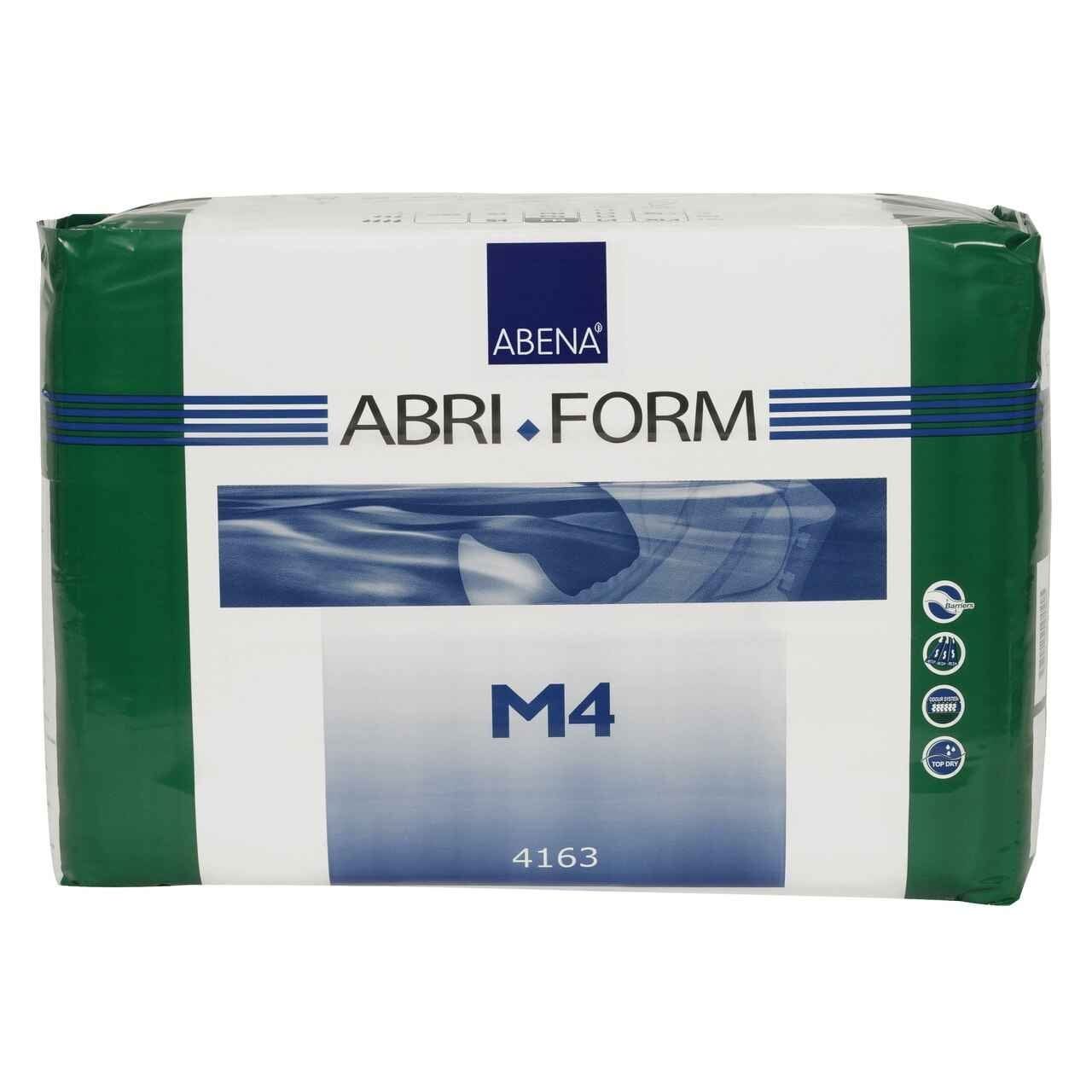 Image of Abena Abri-Form Comfort Level 4 Adult Diapers w/ Plastic Backing