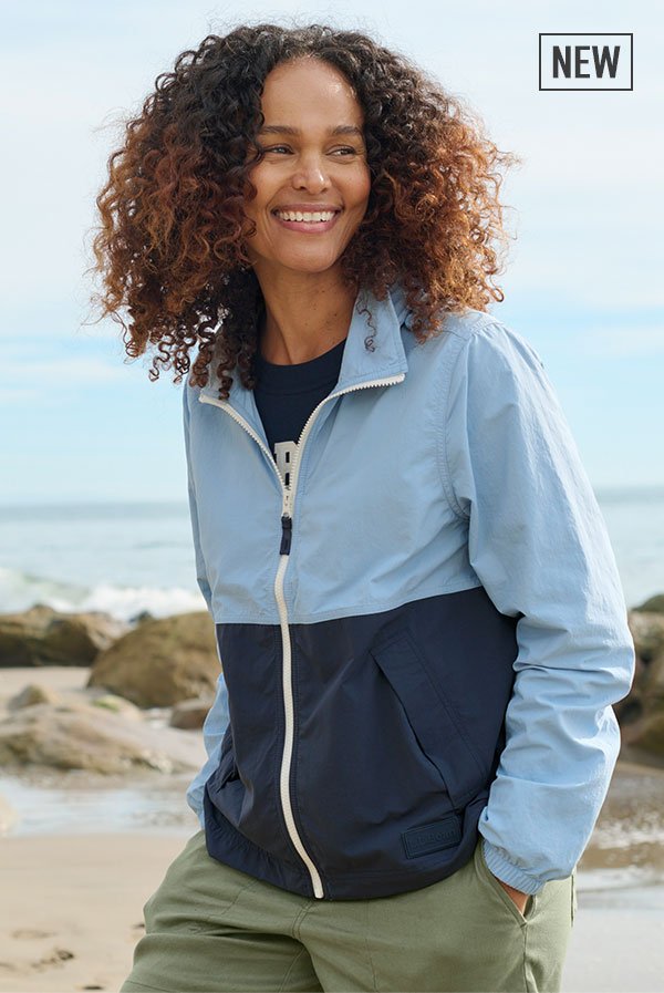 Light & Airy Windbreaker.