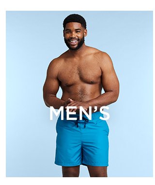 Men's swimwear.