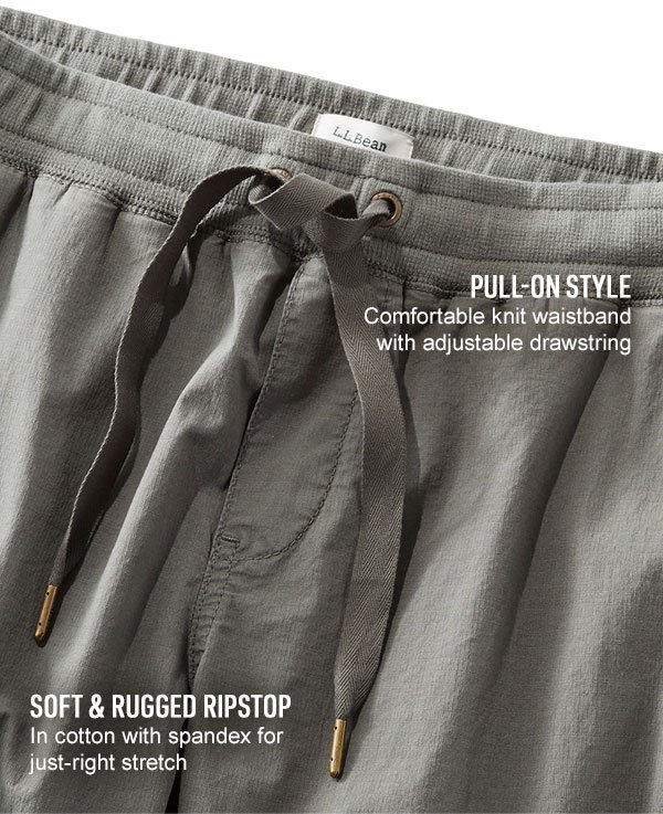 Ripstop Pull-On Pants.