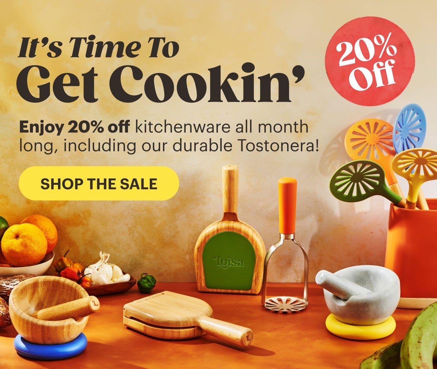 It's Time to Get Cookin' SHOP THE SALE