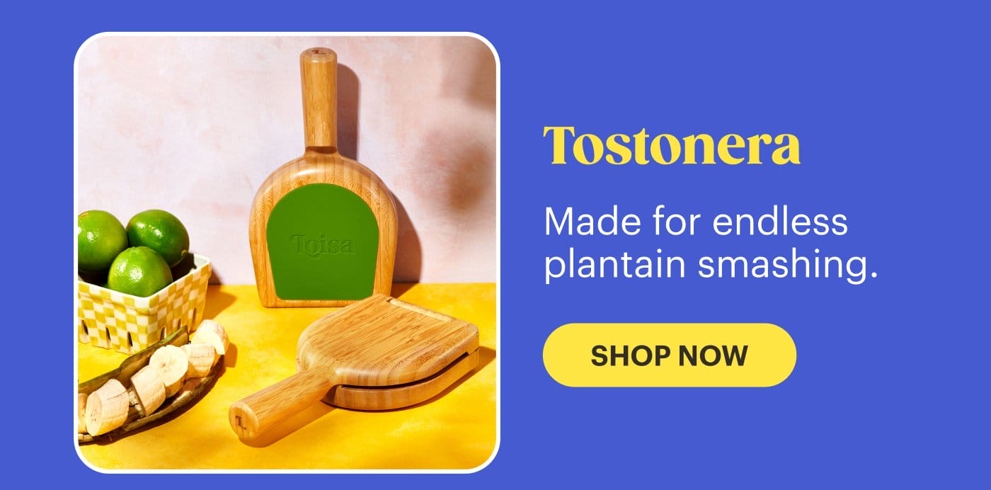 Tostonera Made for endless plantain smashing.SHOP NOW