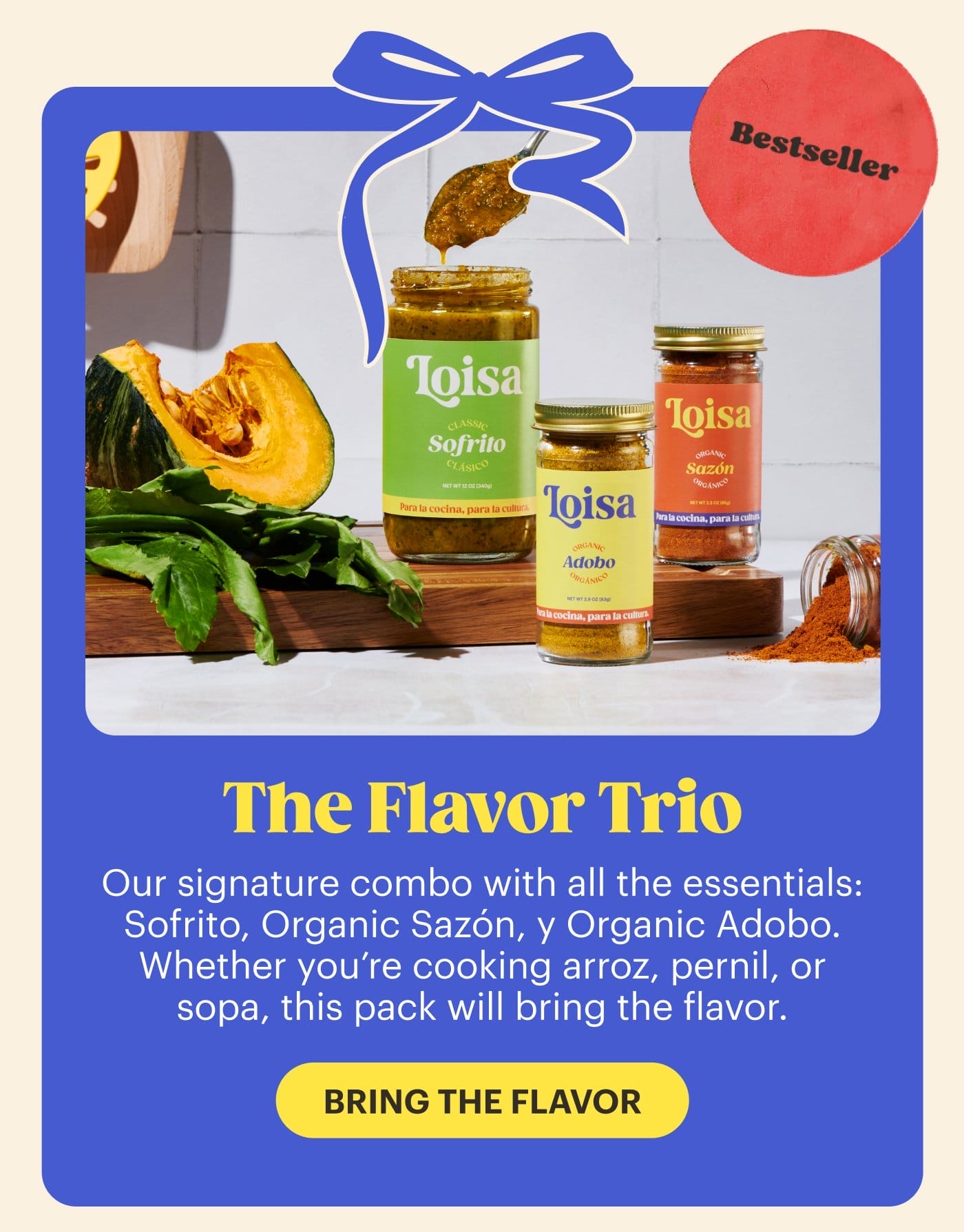 The Flavor Trio BRING THE FLAVOR