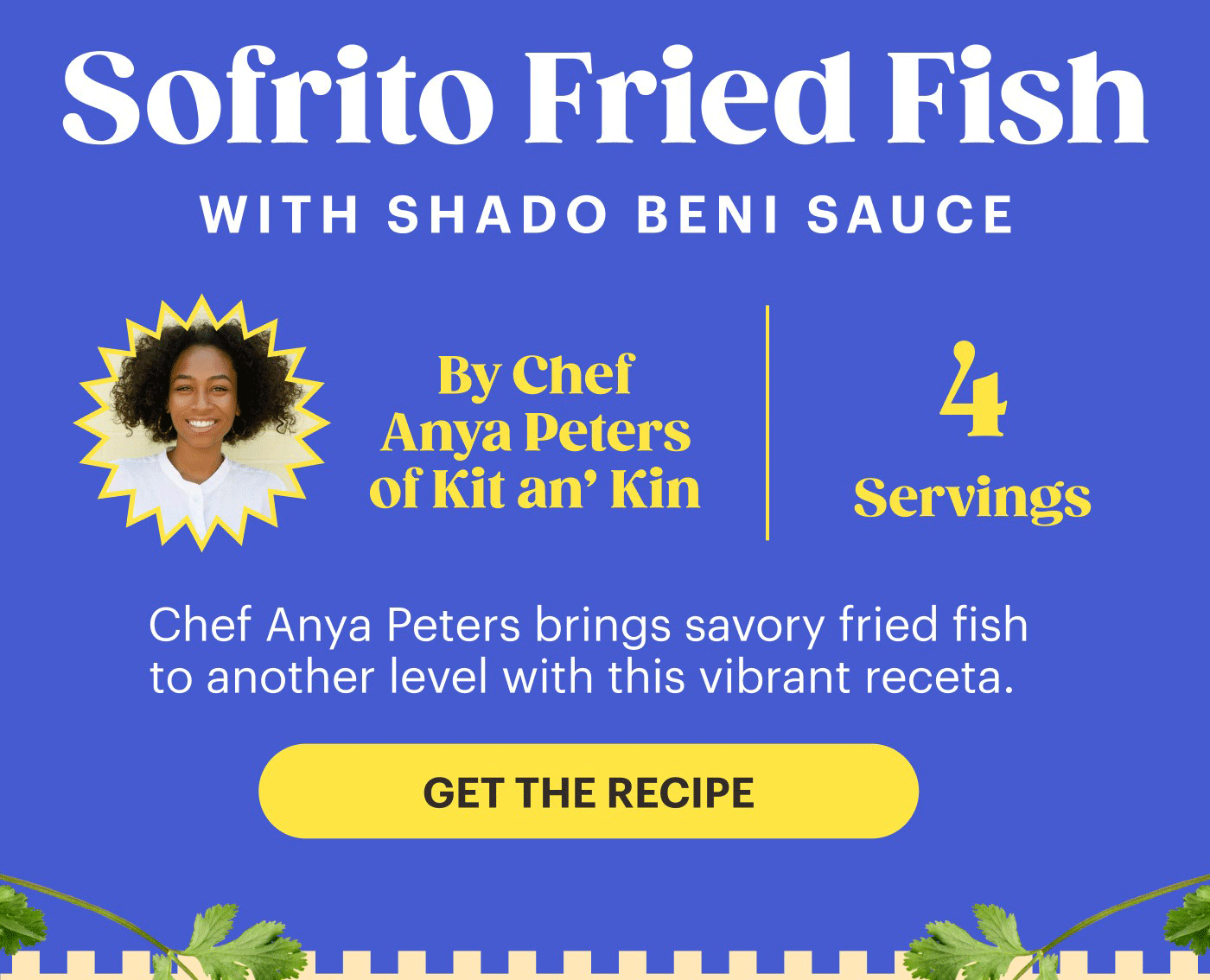 rito Fried Fish with Garlic Shado Beni Sauce GET THE RECIPE