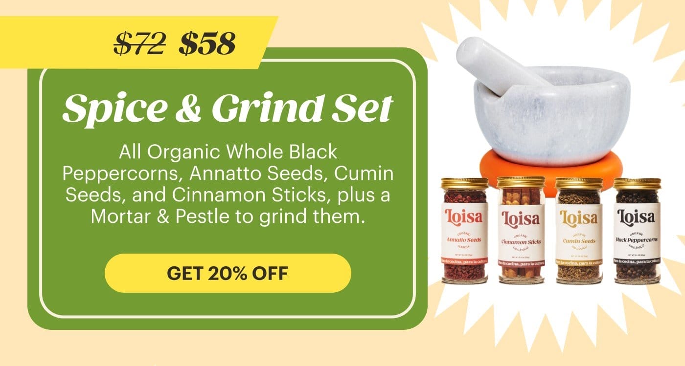 Spice & Grind Set GET 20% OFF
