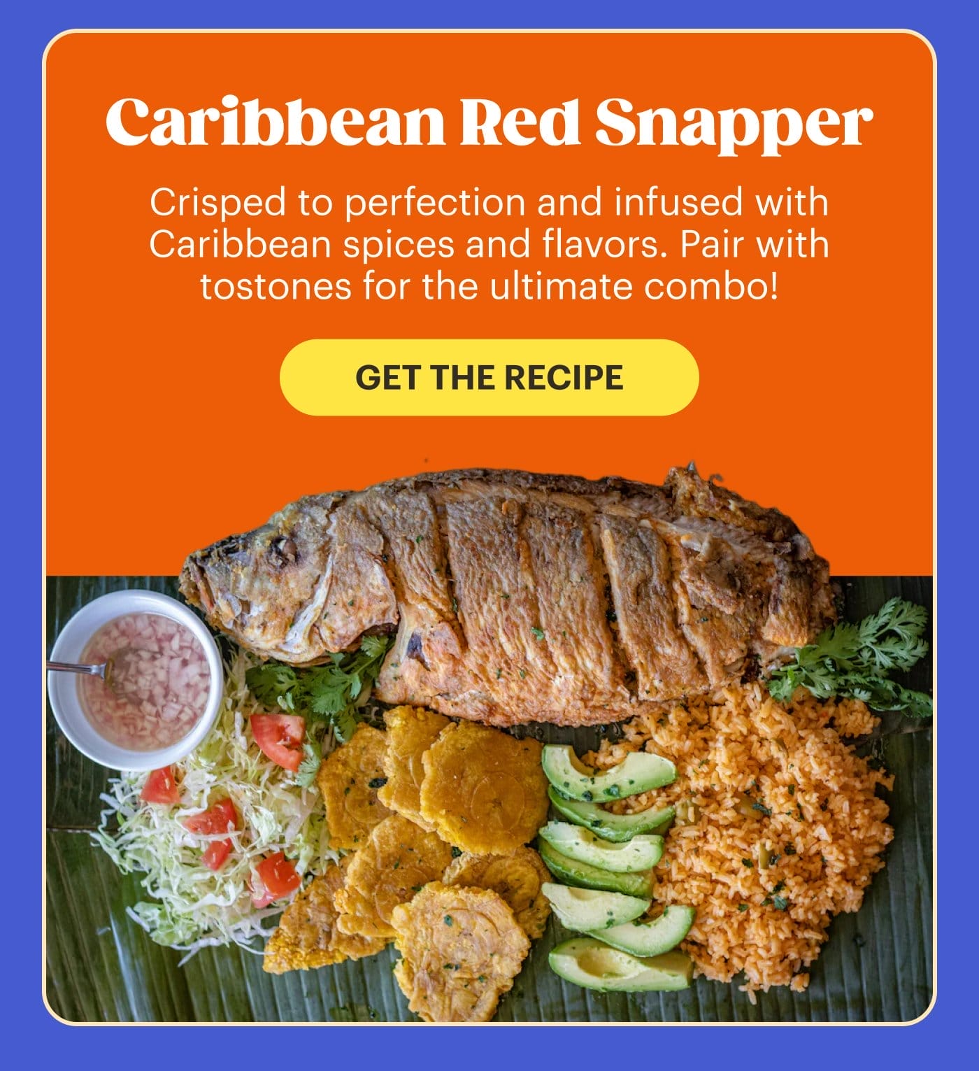 Caribbean Red Snapper GET THE RECIPE