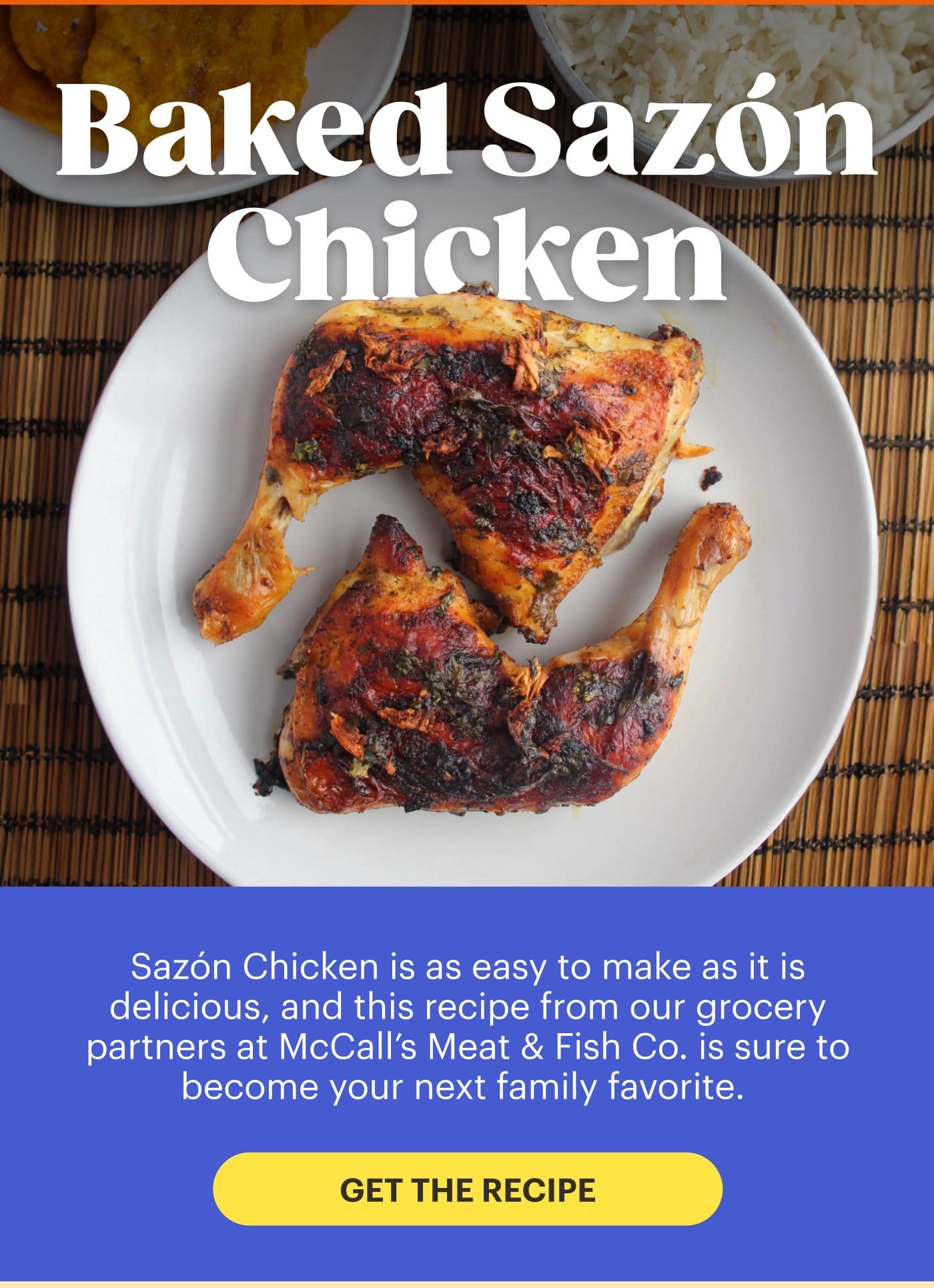 : Baked Sazón Chicken GET THE RECIPE