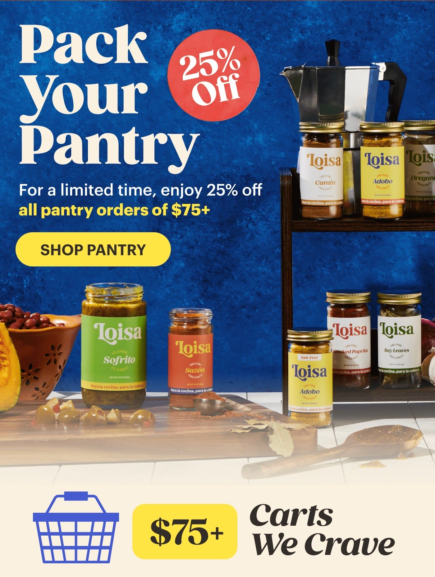 Pack Your Pantry! SHOP PANTRY
