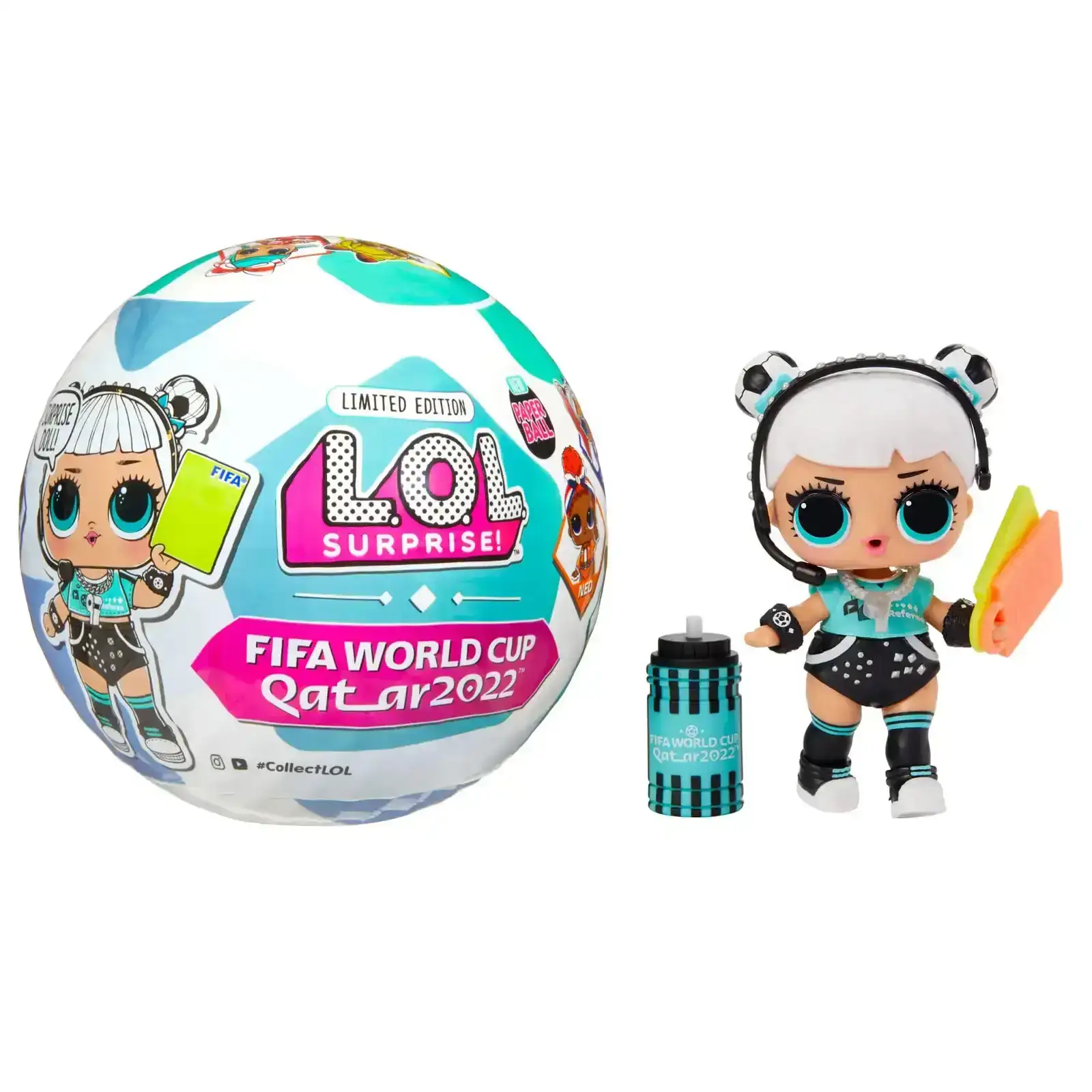Image of LOL Surprise X FIFA World Cup Qatar 2022 Dolls with 7 Surprises