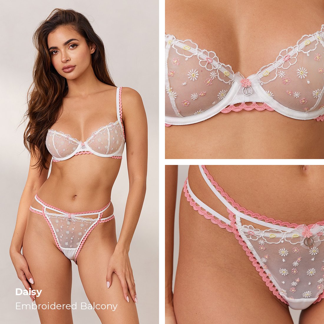 products/daisy-embroidered-balcony-bra-thong-briefs-set-white